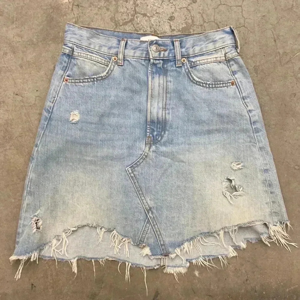Zara  denim skirt
